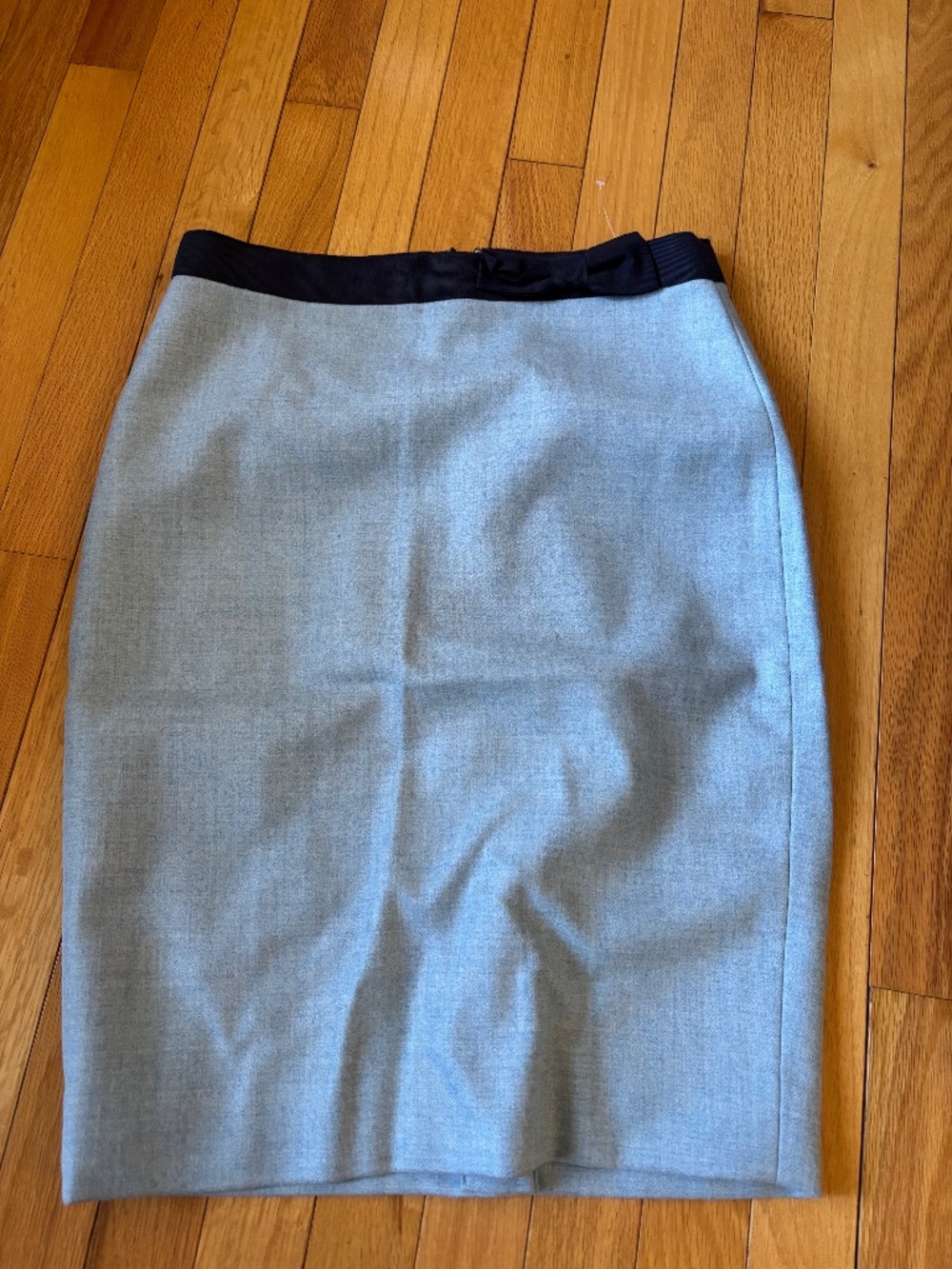 Blue Jcrew Pencil Skirt
